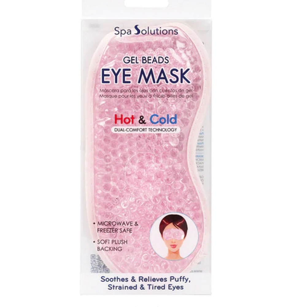 ✨Spa Solutions Pink Gel Beads Eye Mask